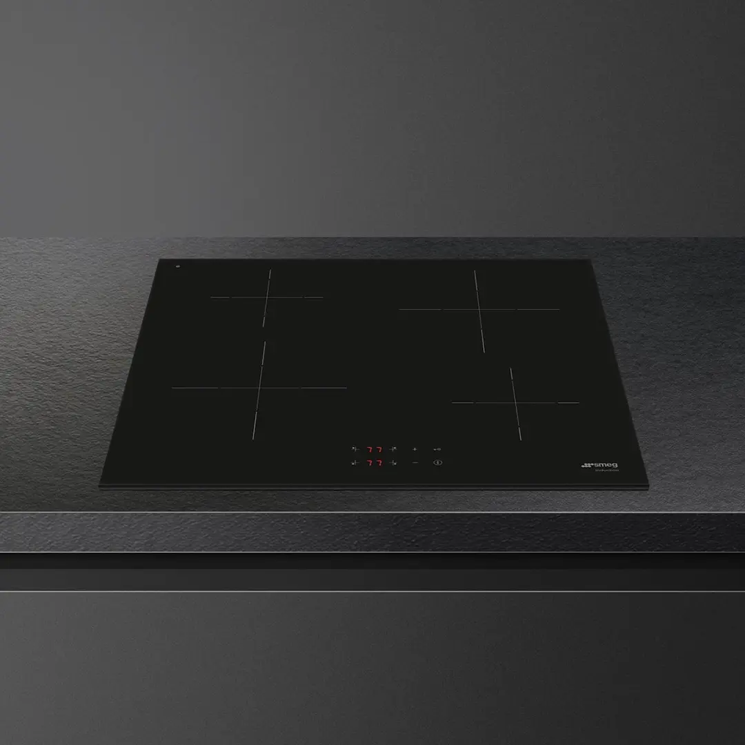 Smeg SI2641DL Inbouw Inductiekookplaat 4 Zones - Zwart
