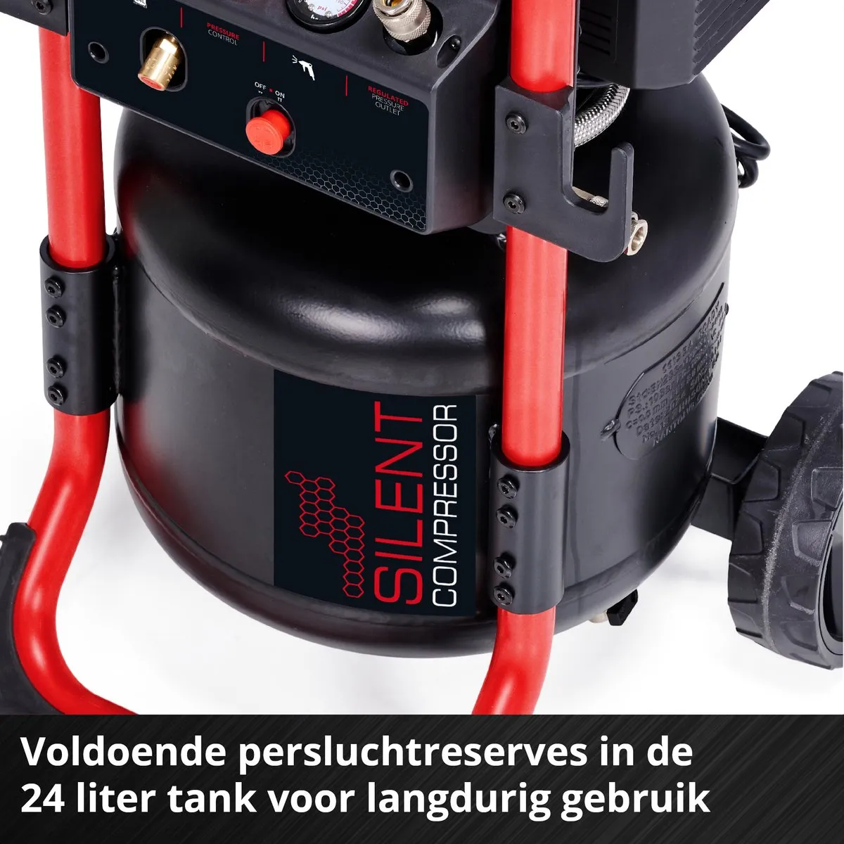 Einhell TE-AC 240/24 Silent Compressor 1500W - 24L