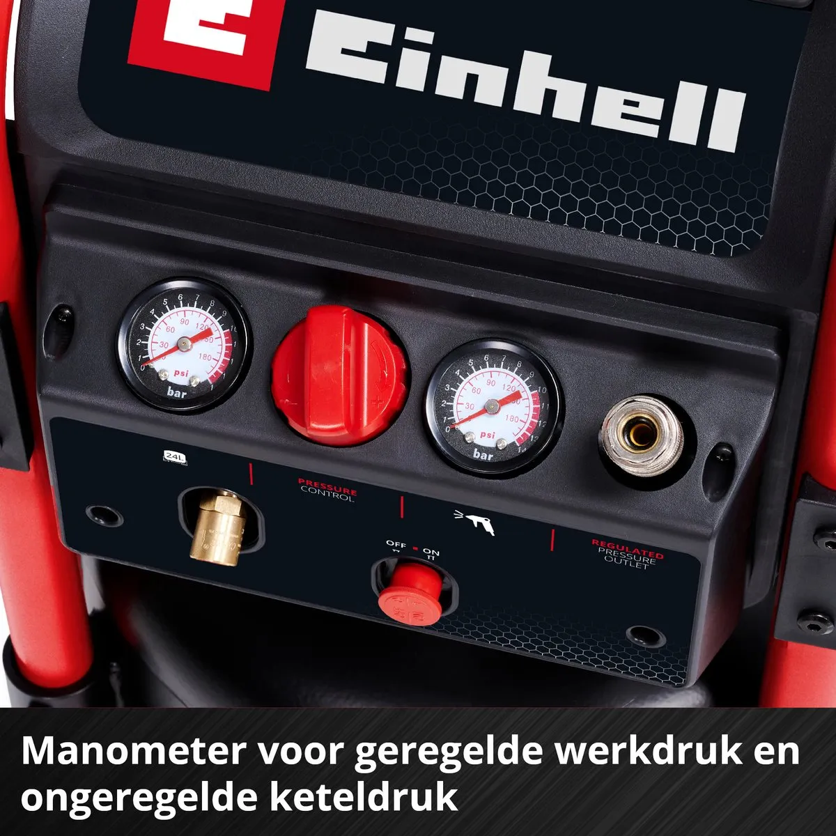 Einhell TE-AC 240/24 Silent Compressor 1500W - 24L
