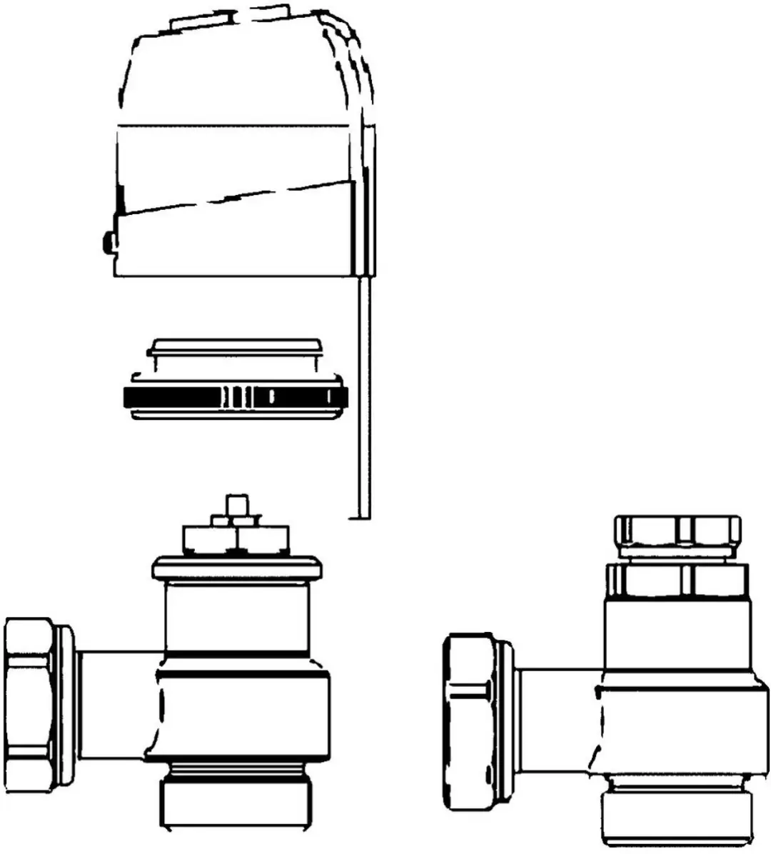 Daikin EK2VK0 2-weg-ventiel met aandrijving