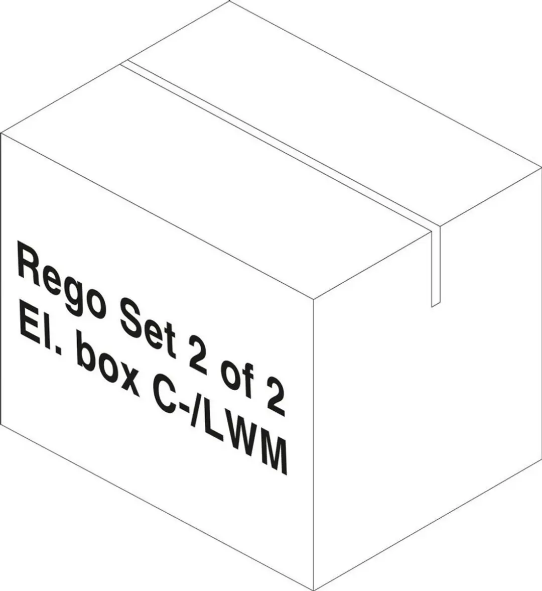 Bosch Rego Set 2/2 Schakelkast E-/LW 8738212839