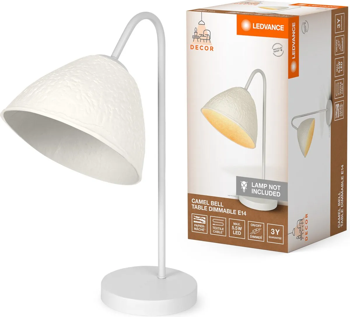 LEDVANCE Decor Camel Bell Tafellamp