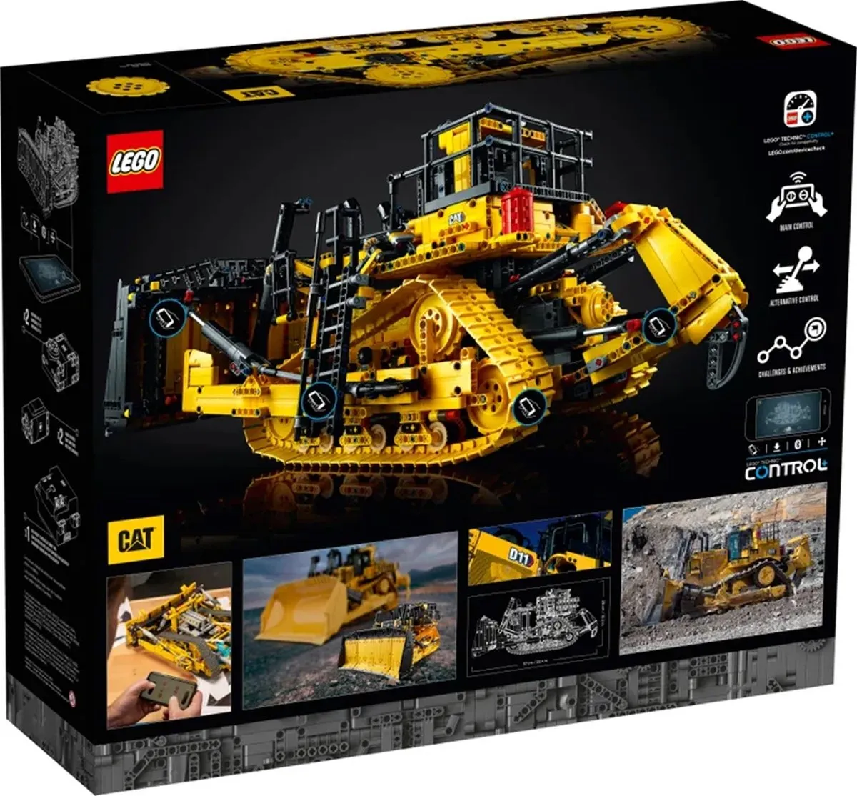 LEGO Technic Cat D11 Bulldozer 42131 - 3854 Stukken