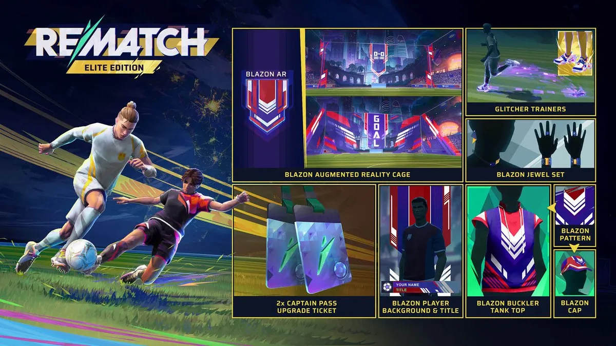 Bandai Namco REMATCH Elite Edition PS5 - 10 Spelers Online