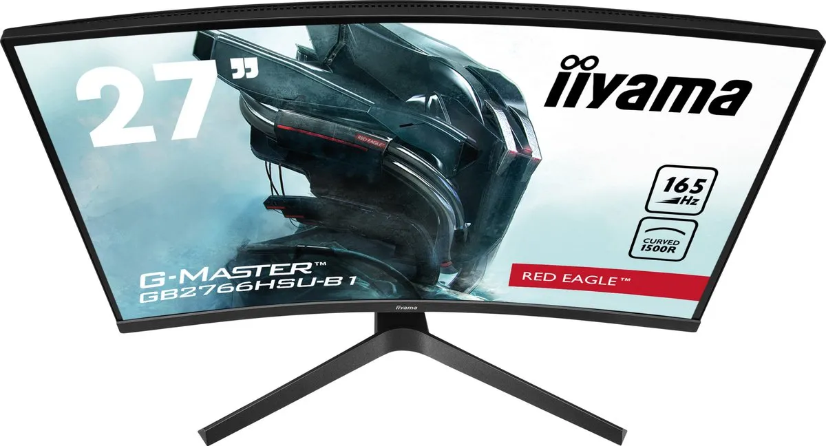 iiyama G-Master GB2766HSU-B1 Curved Monitor 27" - Full HD 165Hz