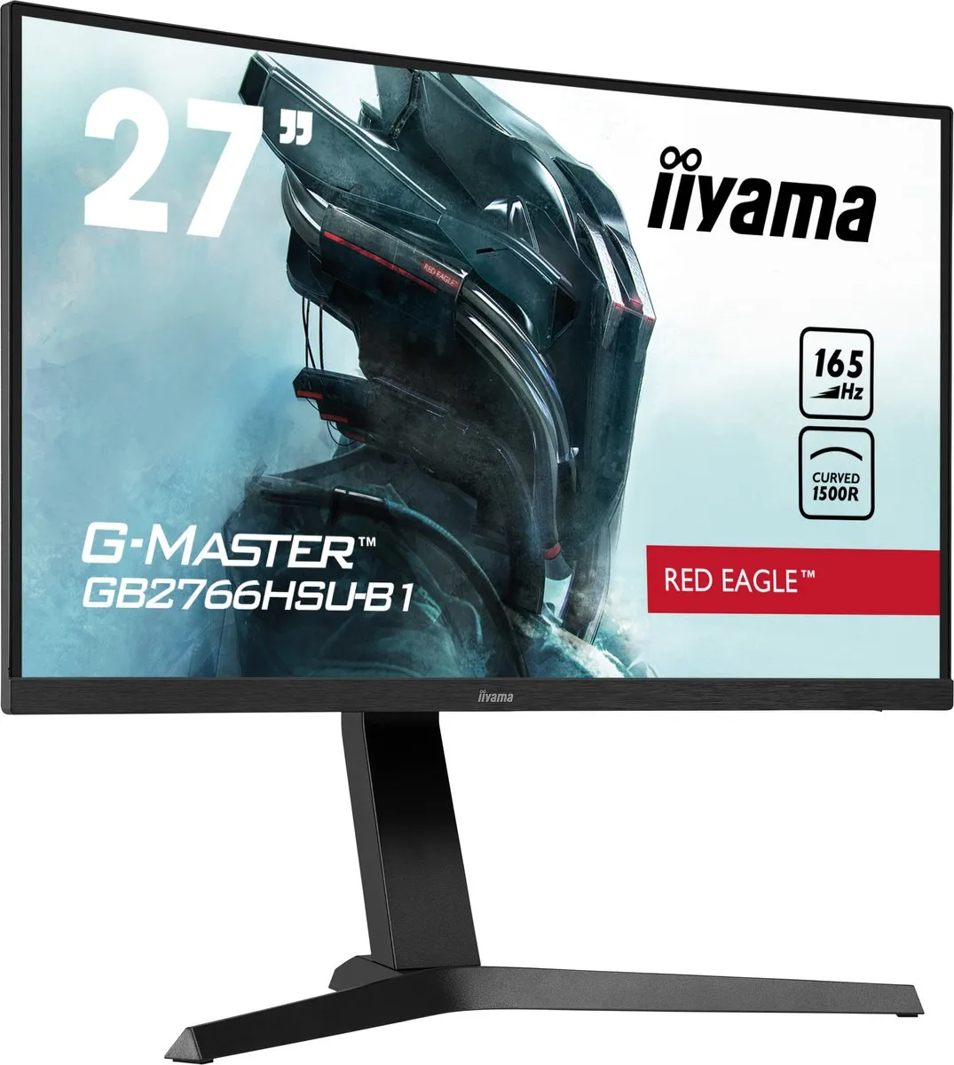 iiyama G-Master GB2766HSU-B1 Curved Monitor 27" - Full HD 165Hz