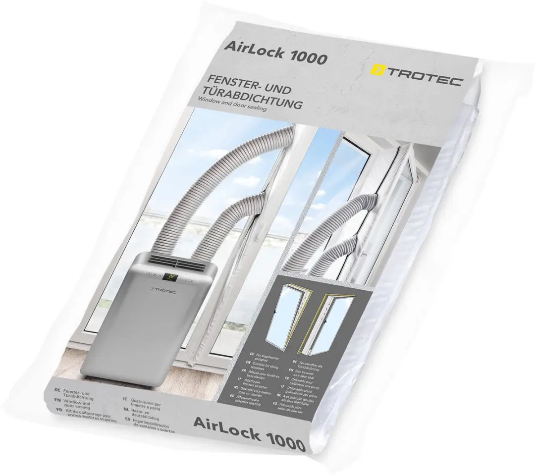 Trotec AirLock 1000 Raamafdichting - 560cm - Transparant
