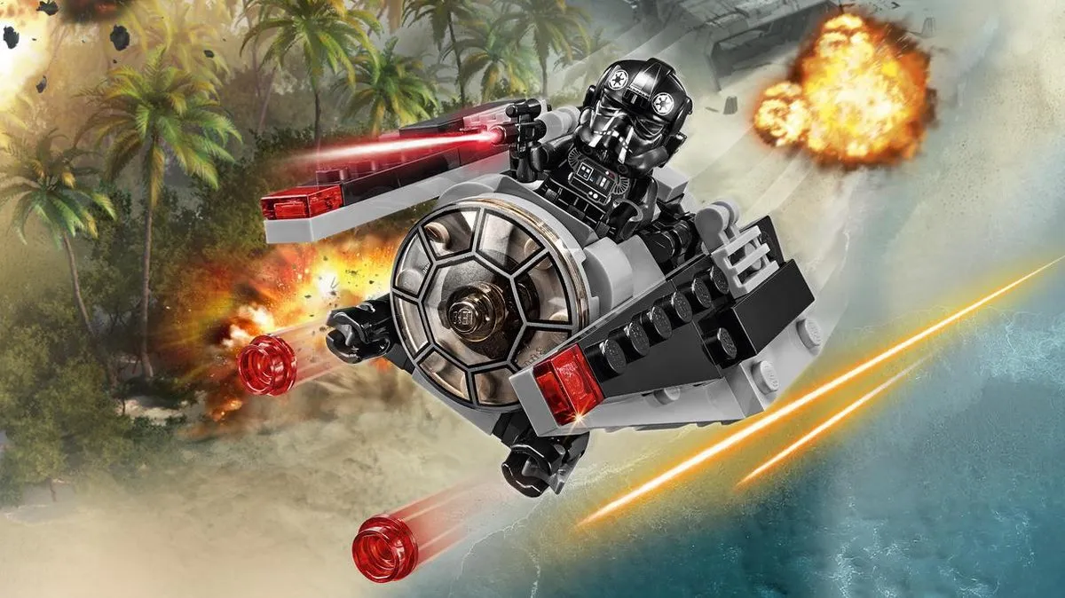 LEGO Star Wars TIE Striker Microfighter 75161 - 88 Stukken - afbeelding 3 van 6