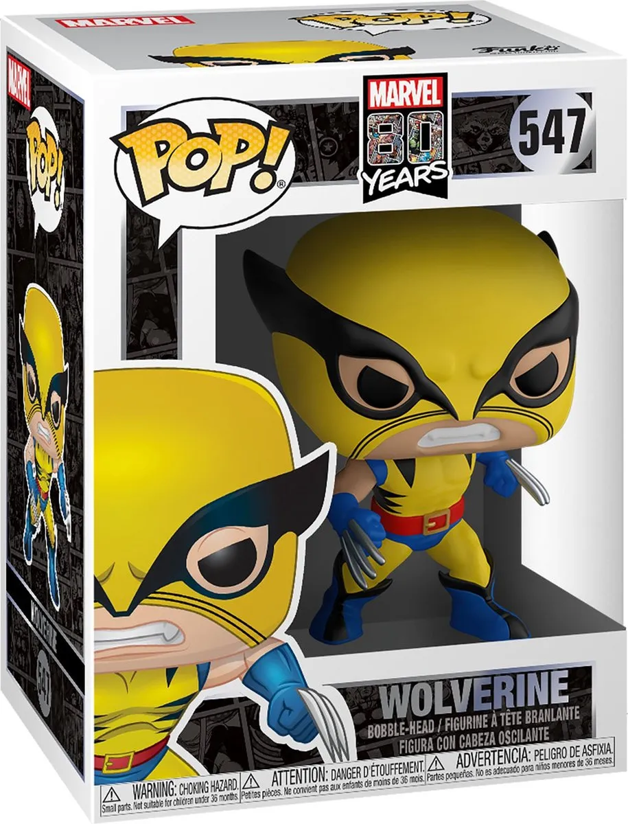 Funko Pop! Marvel Wolverine 80th First Appearance FUN44155 - Multi
