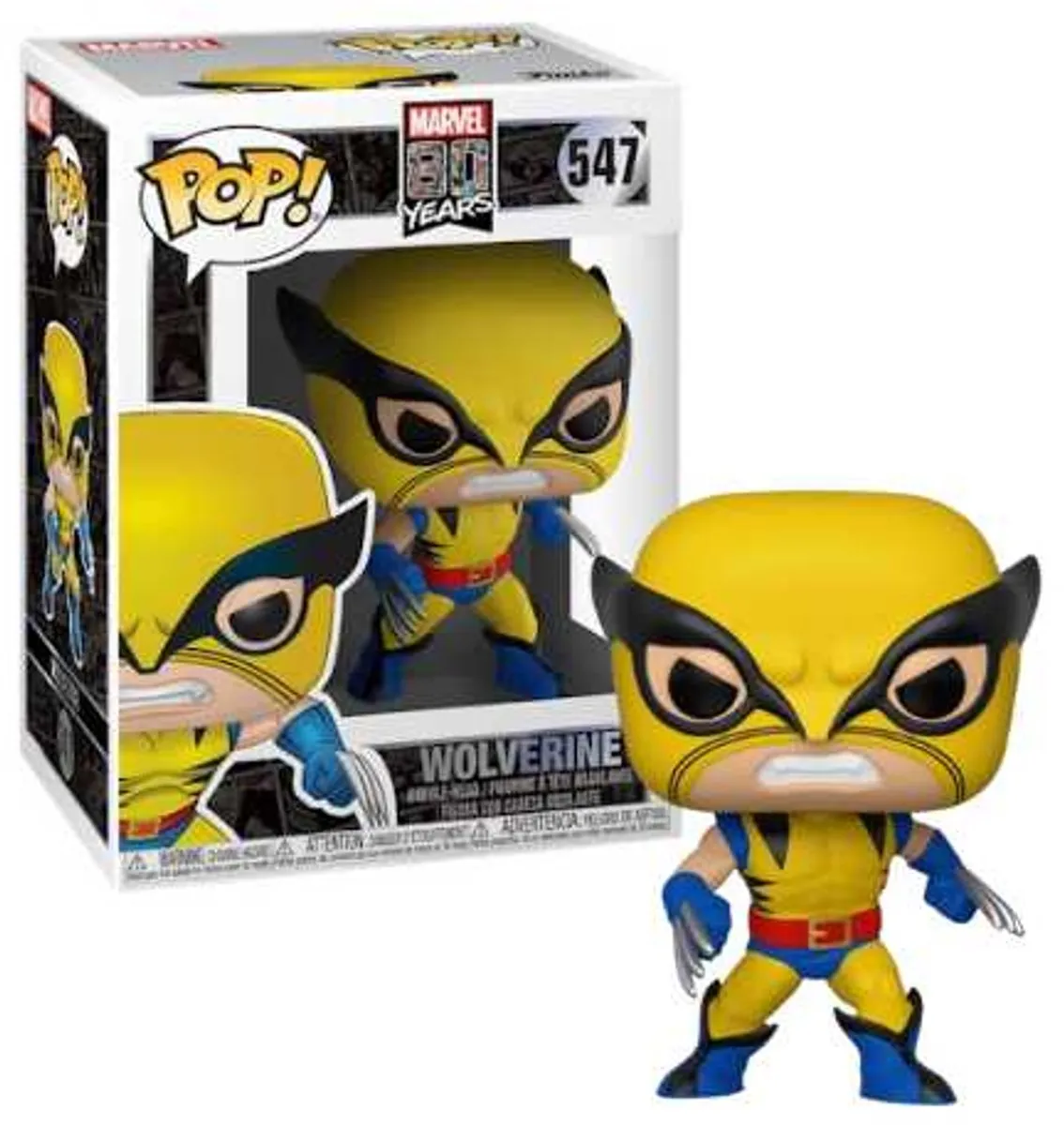 Funko Pop! Marvel Wolverine 80th First Appearance FUN44155 - Multi - afbeelding 6 van 6