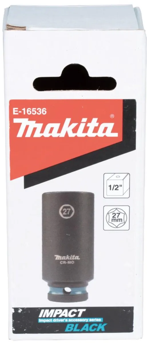 Makita 1/2" E-16536 Krachtdop 27-78mm