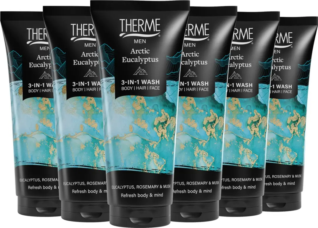 Therme Men Arctic Eucalyptus 3-in-1 Wash