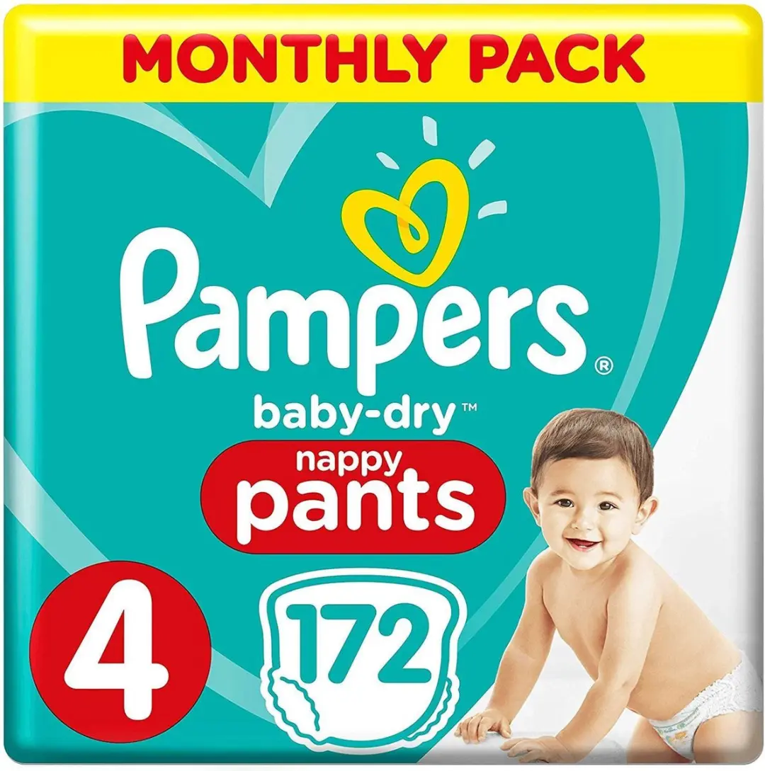 Pampers Baby-Dry Pants Maat 4