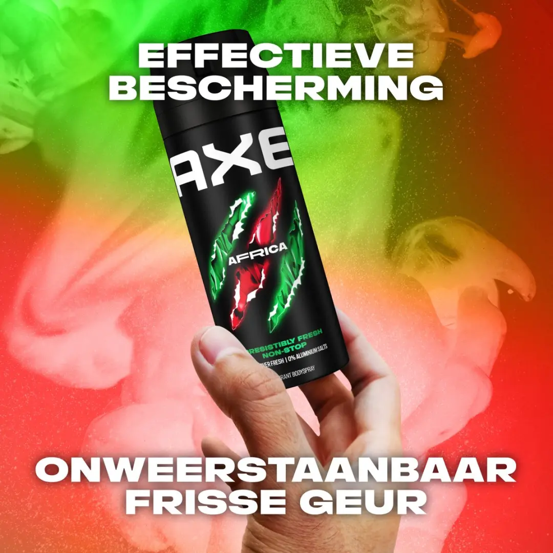 Axe Africa Bodyspray - 6x150ml