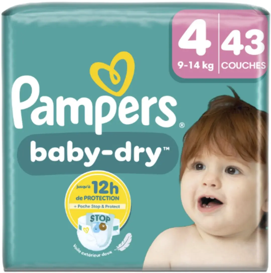 Pampers Baby Dry Luiers Maat 4 9-14kg