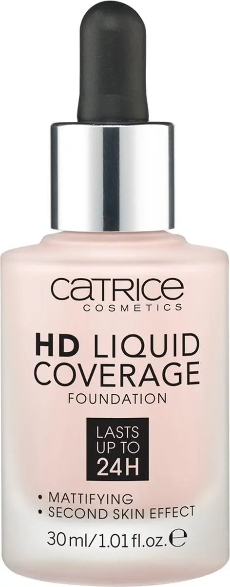 Catrice HD Liquid Coverage Foundation 002 Porcelain Beige 30ml - afbeelding 6 van 6