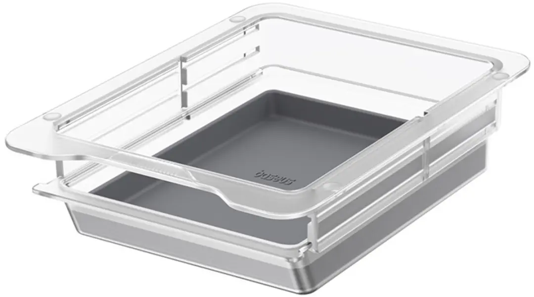 Baseus T-Space Serie Tesla Model 3/Y Siliconen Organizer - Grijs - afbeelding 6 van 6
