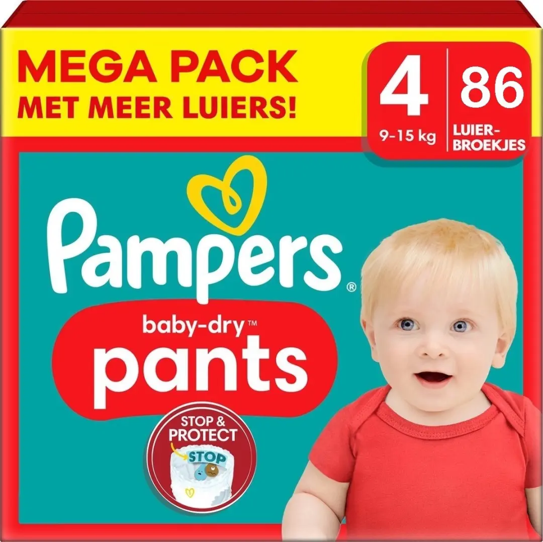 Pampers Baby Dry Pants Maat 4