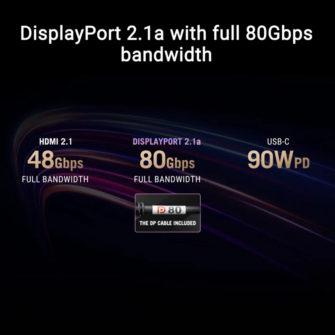 ASUS ROG Swift PG34WCDN Curved QD-OLED Gaming Monitor 34 inch - 360Hz