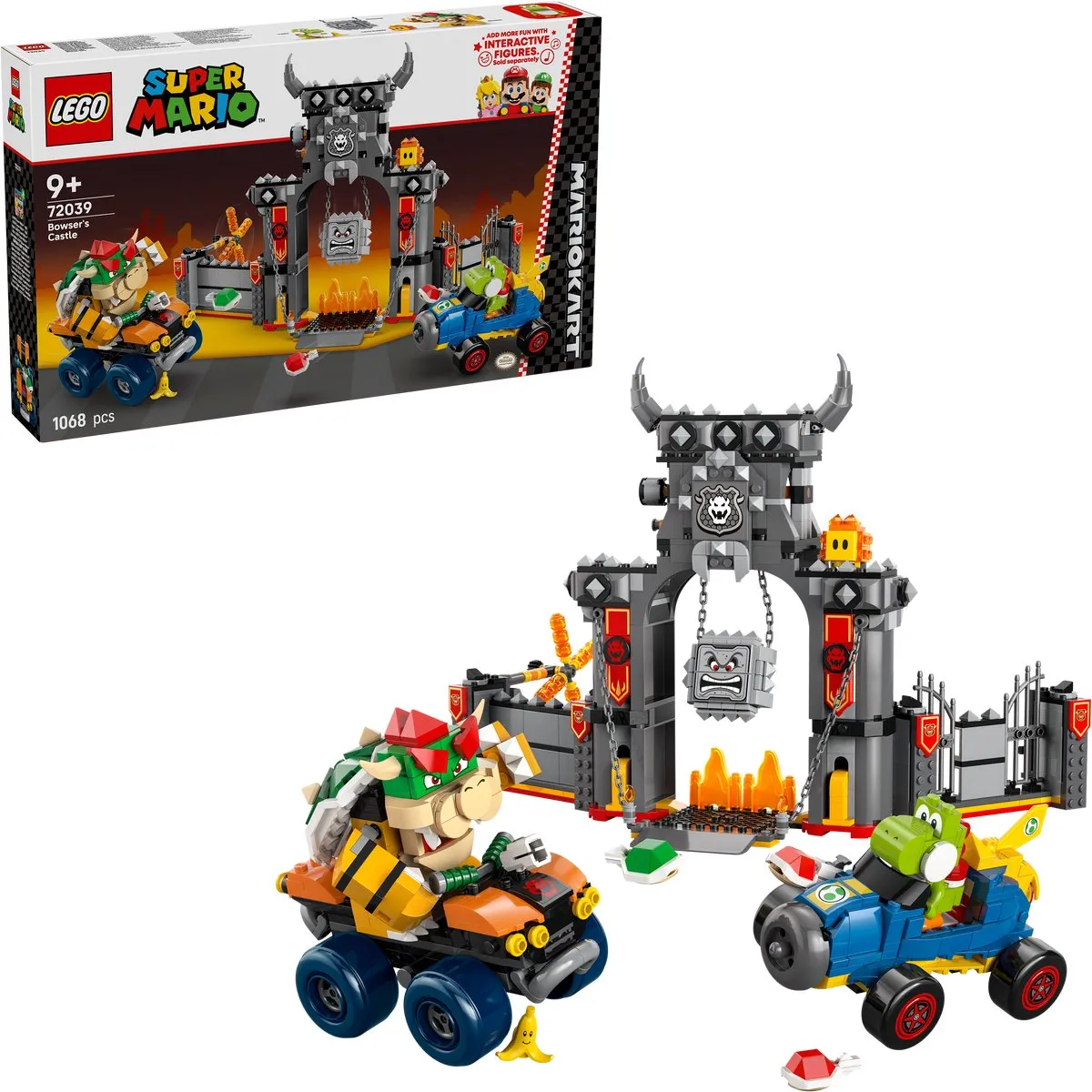 LEGO Super Mario Mario Kart Bowsers Kasteel 72039 - 1068 Stukken