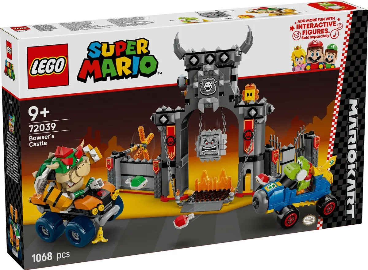 LEGO Super Mario Mario Kart Bowsers Kasteel 72039 - 1068 Stukken