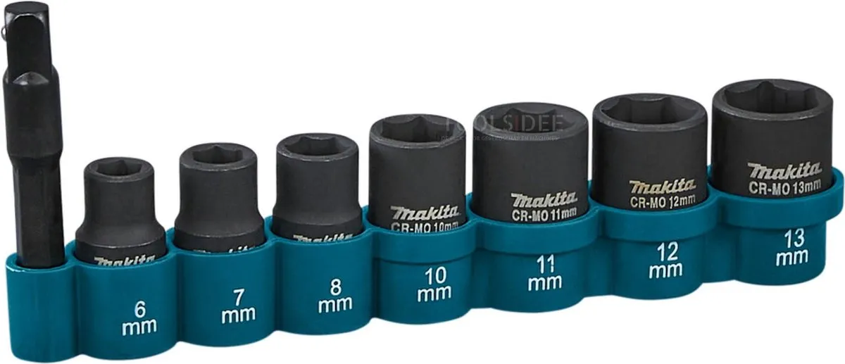 Makita Krachtdoppenset 8-delig 1/4" - E-12289