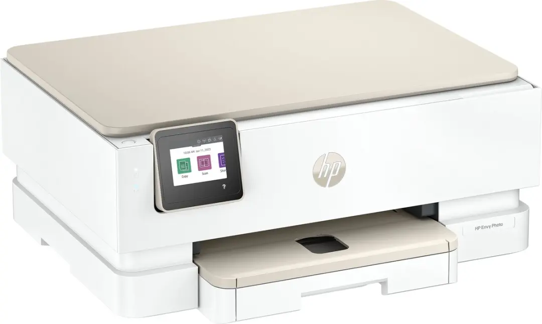 HP ENVY Photo 7230 B63JVB All-in-One Printer - Beige/Wit
