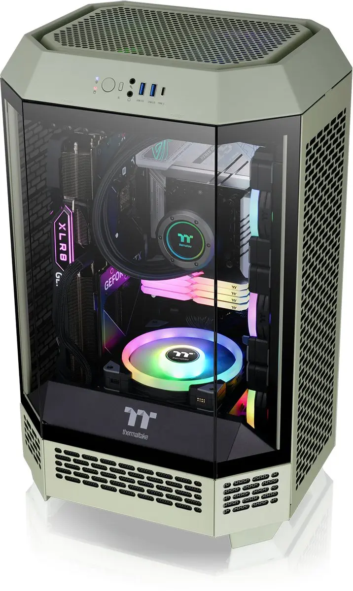 Thermaltake The Tower 300 Micro Behuizing - Matcha