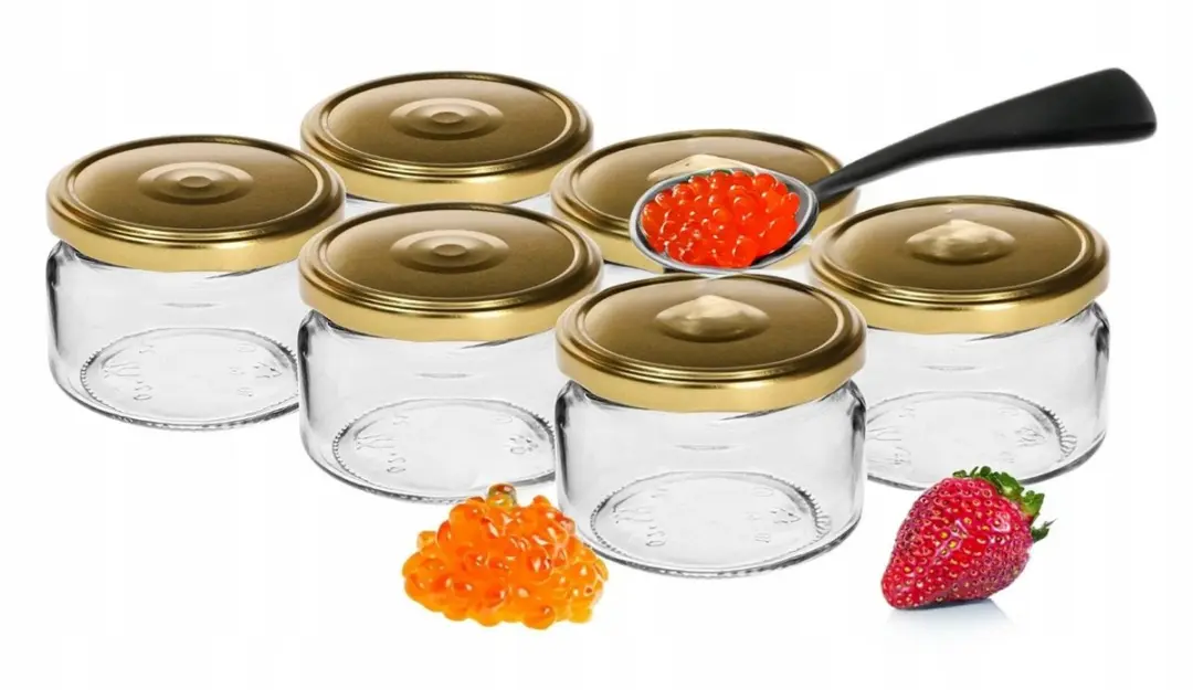 Browin Glazen Potten met Deksel 200ml