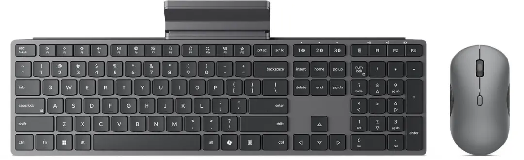 Lenovo 700 Modern Draadloos Toetsenbord & Muis - GX31S04982 - Grijs