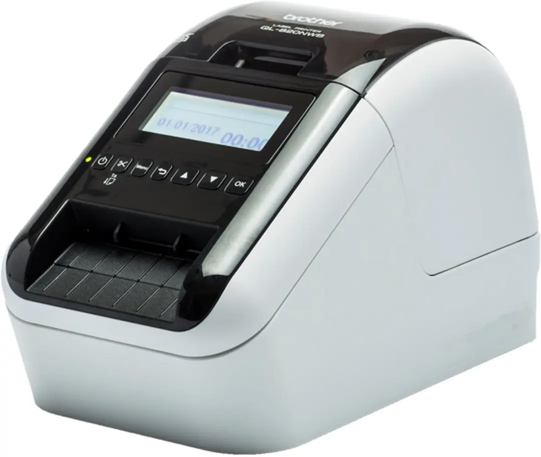 Brother QL-820NWB Labelprinter - Direct Thermisch - 300x600 DPI - Bedraad/WiFi/Bluetooth - Zwart/Wit