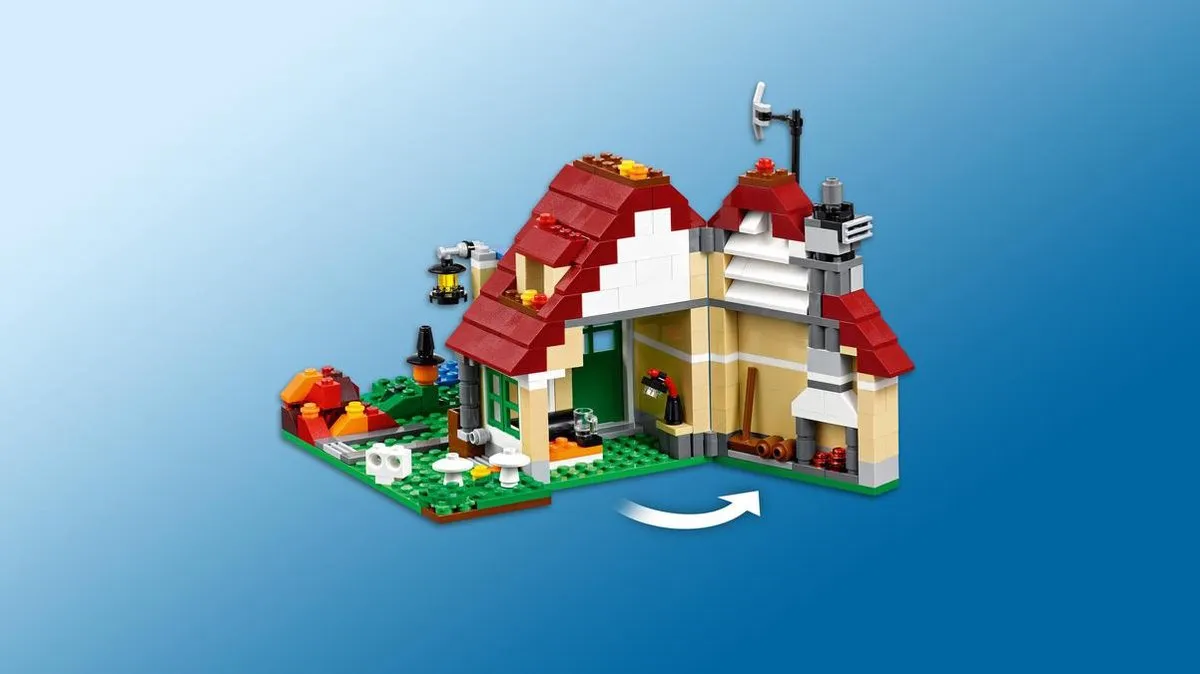 LEGO Creator 31038 Verandering van de Seizoenen - 536 Stukken