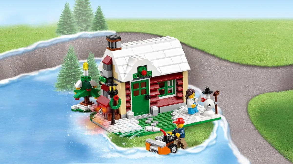 LEGO Creator 31038 Verandering van de Seizoenen - 536 Stukken