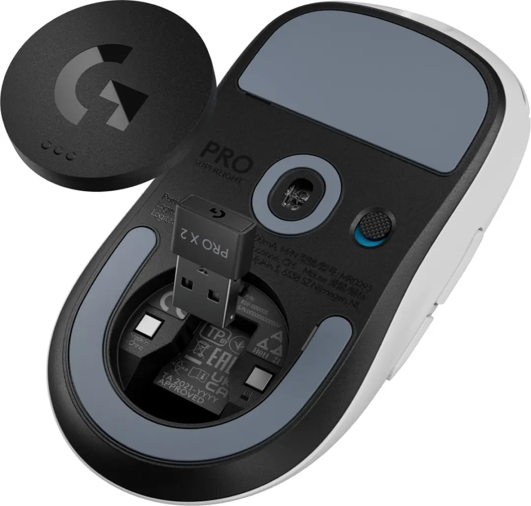 Logitech G PRO X SUPERLIGHT 2 910-00638 Gamingmuis - Wit