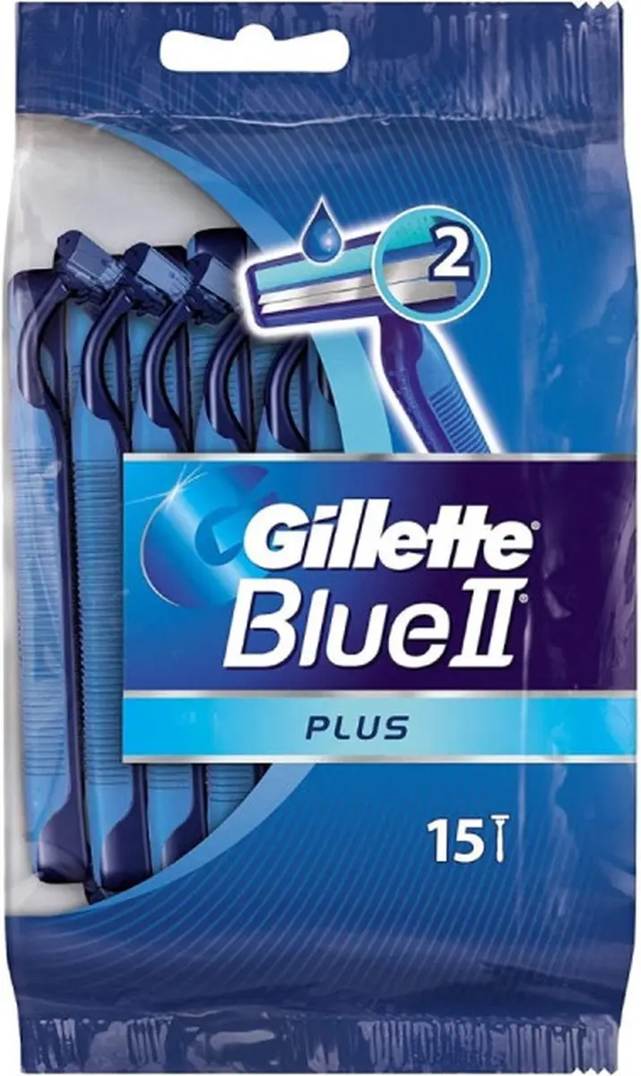 Gillette Blue II Wegwerpscheermesjes 20 Stuks