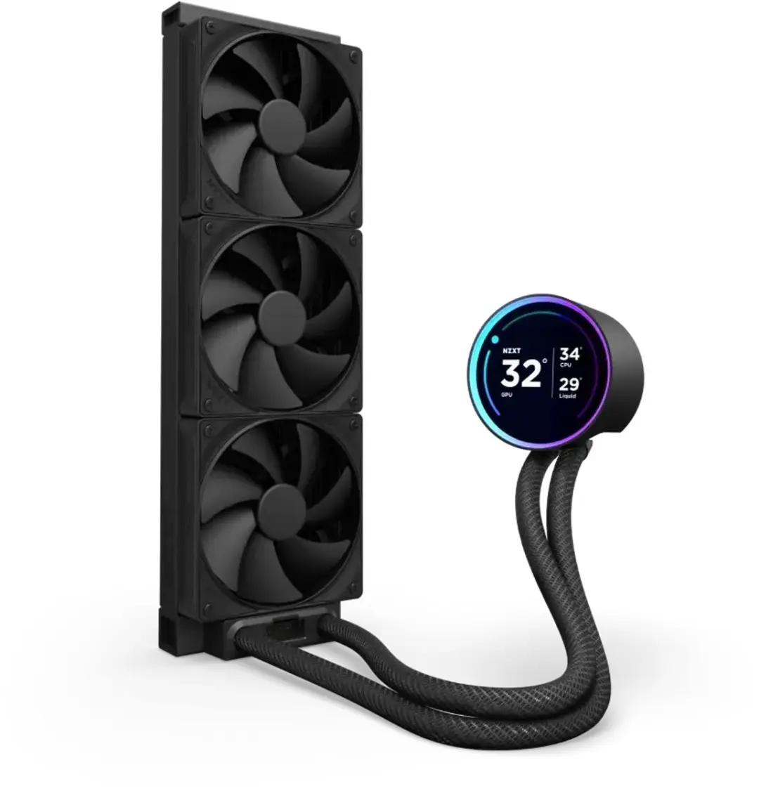 NZXT Kraken Elite 360 RL-KN36E-B2 - 3 Ventilatoren - Zwart
