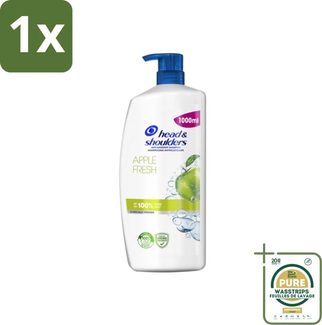 Head & Shoulders Anti-Roos Shampoo Apple Fresh 1000ml