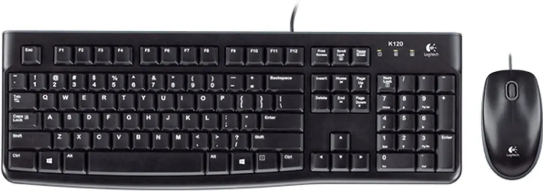 Logitech MK120 Desktop Set QWERTZ Duits