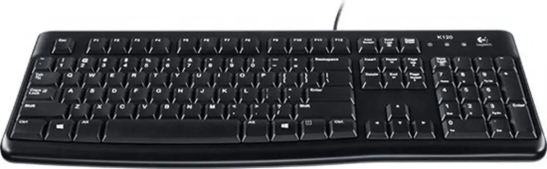 Logitech MK120 Desktop Set QWERTZ Duits - USB Zwart