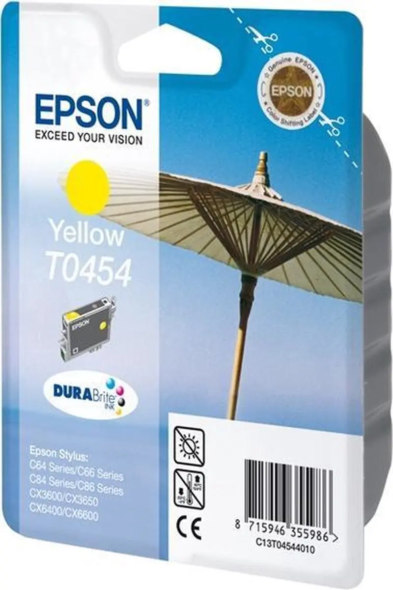 Epson T045440 Inktcartridge Geel