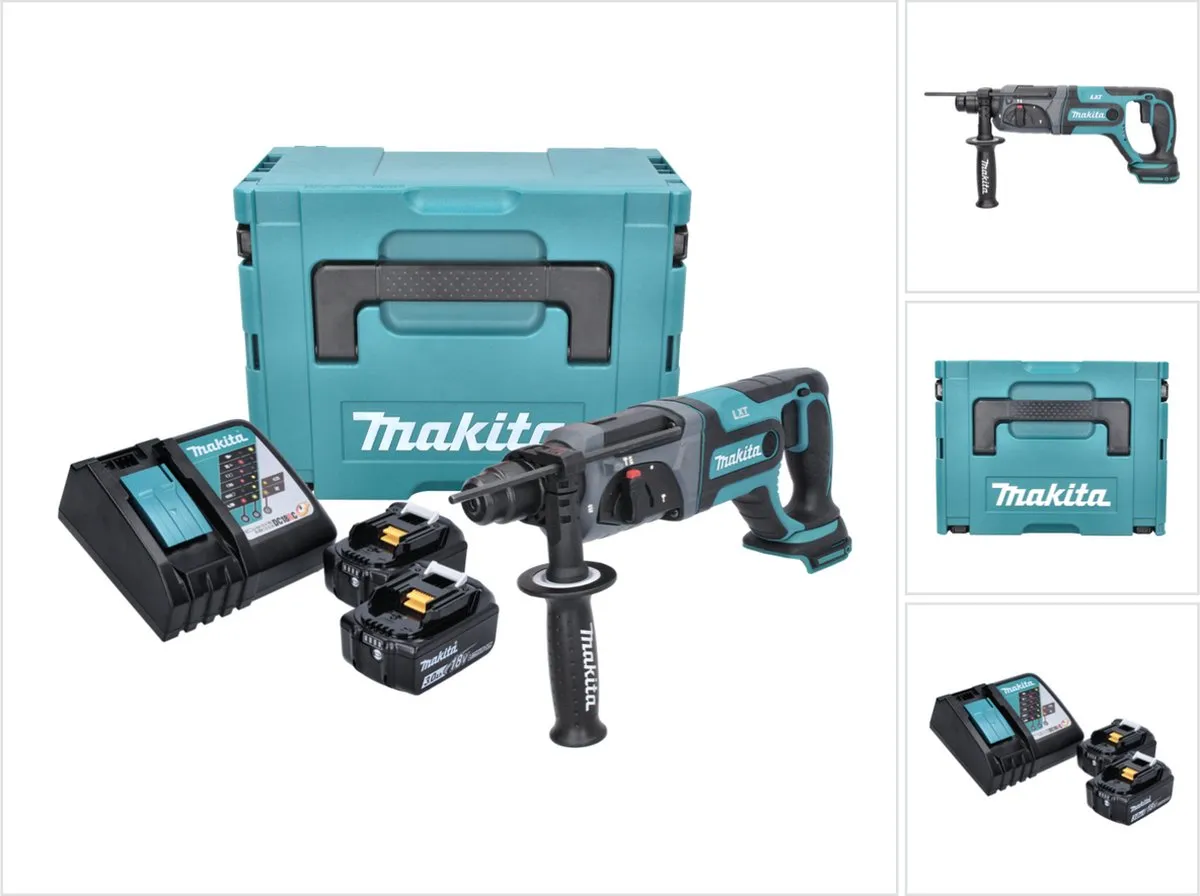 Makita DHR241RFJ Accuboormachine 18V SDS-plus