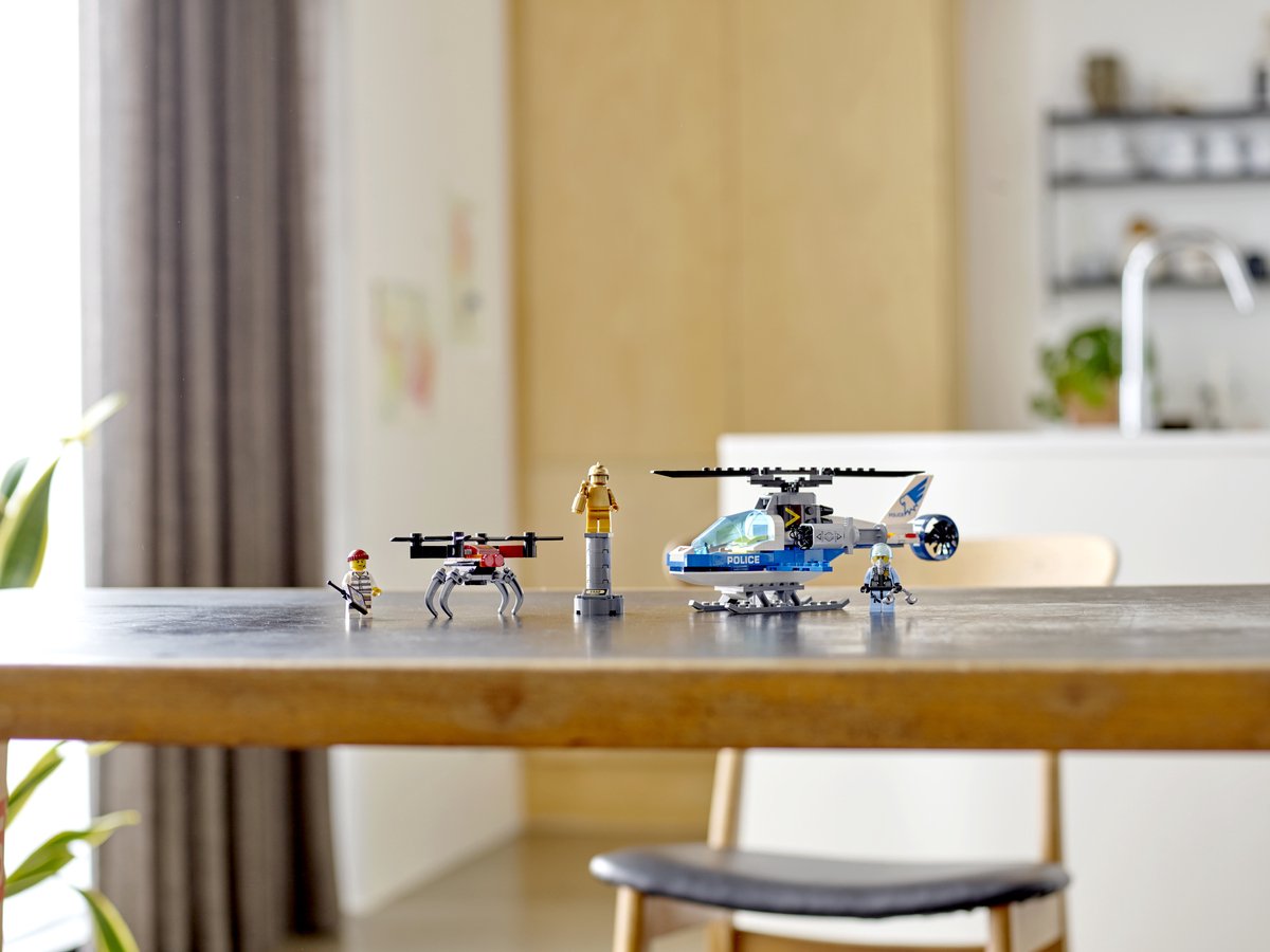 LEGO City Luchtpolitie Drone-achtervolging - 60207