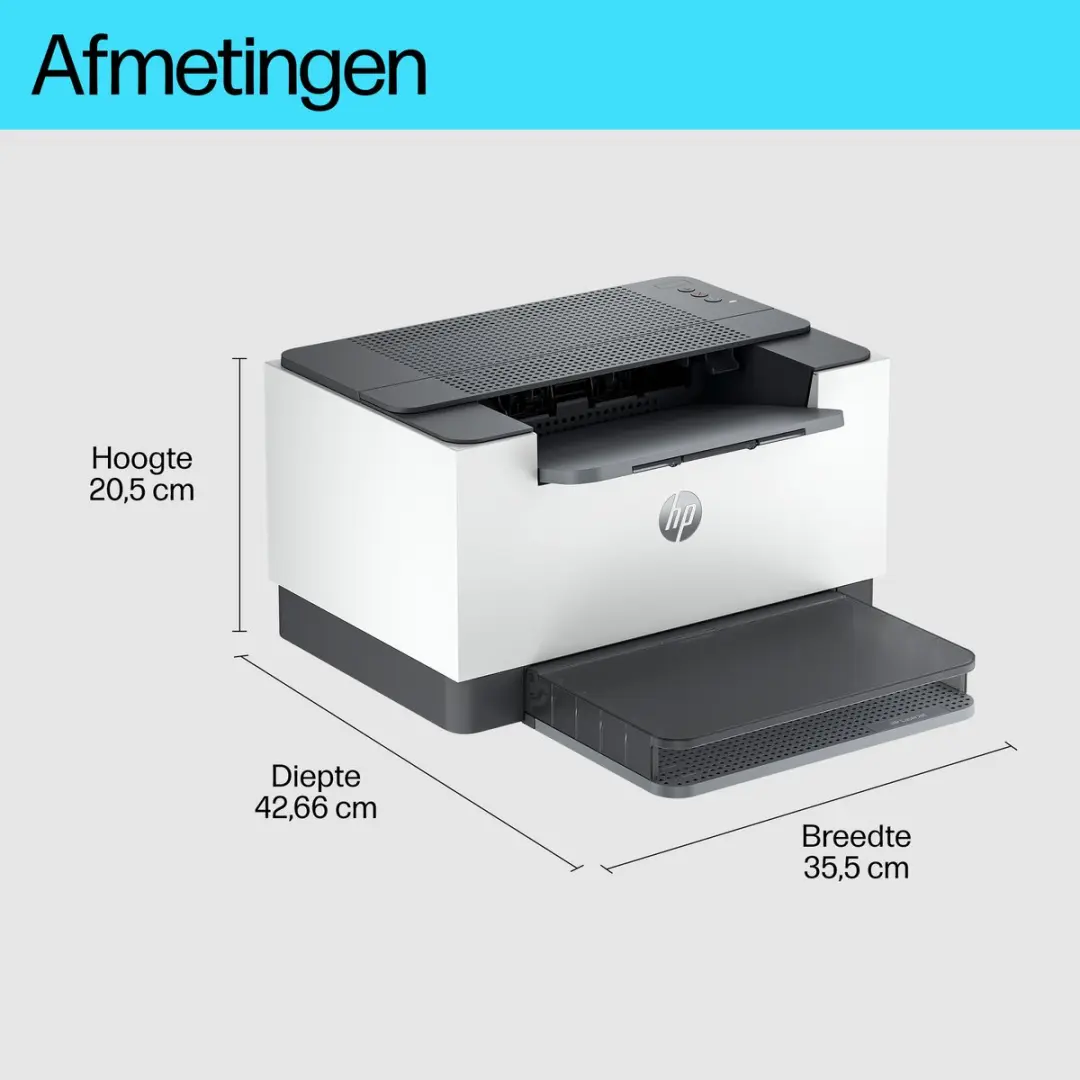 HP LaserJet M209d Printer - 150 Vel - Zwart/Wit - afbeelding 6 van 6