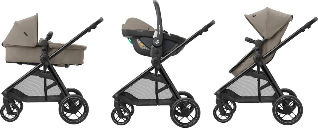 Maxi-Cosi Zelia³ Luxe Kinderwagen - Omkeerbaar - All-terrain - Twillic Truffle