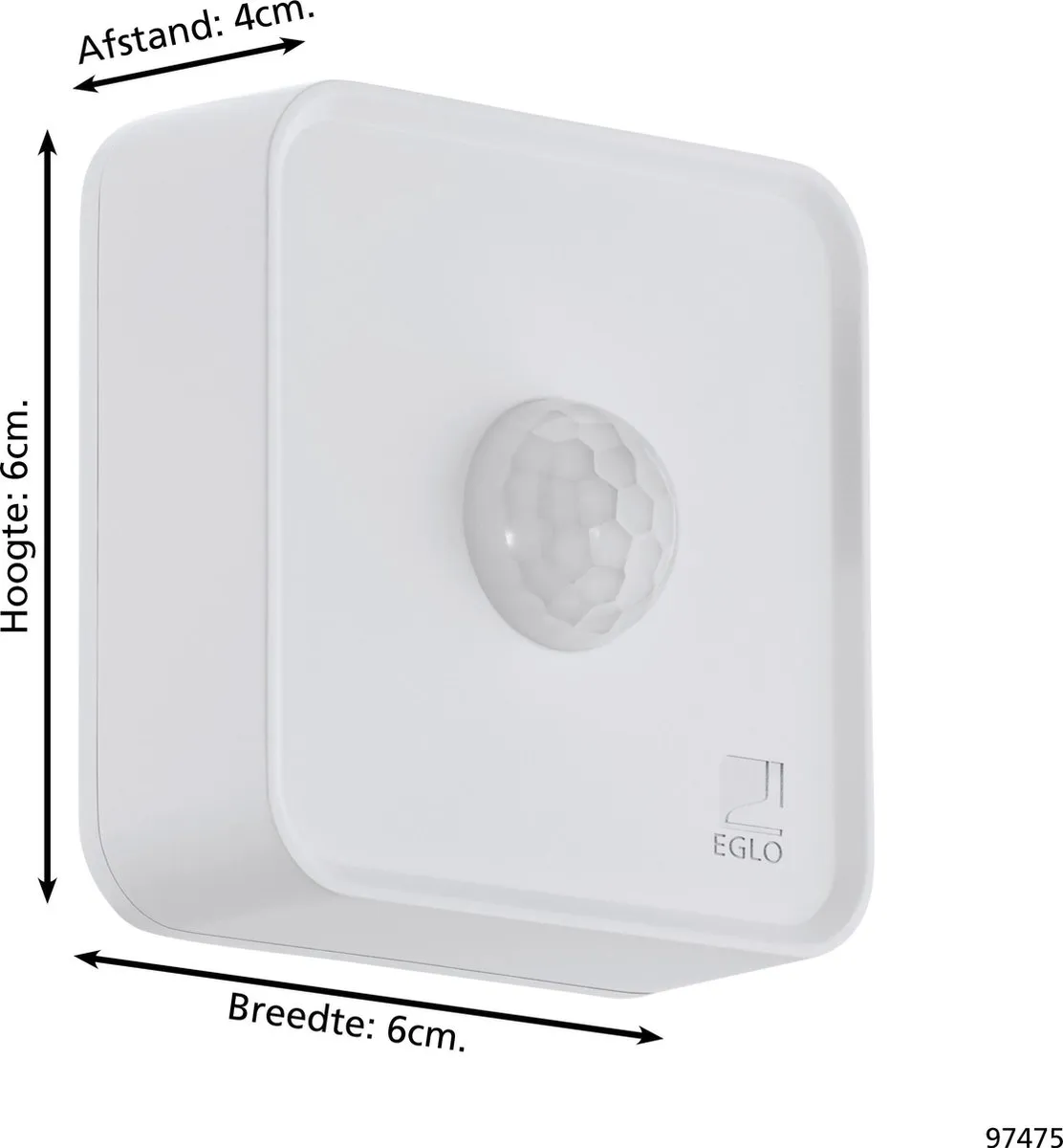 Eglo Connect Smart Sensor 60x60mm - Wit - afbeelding 6 van 6
