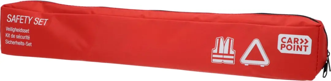 Carpoint Gevarendriehoek & Veiligheidsvest - Reflecterend - Rood/Geel