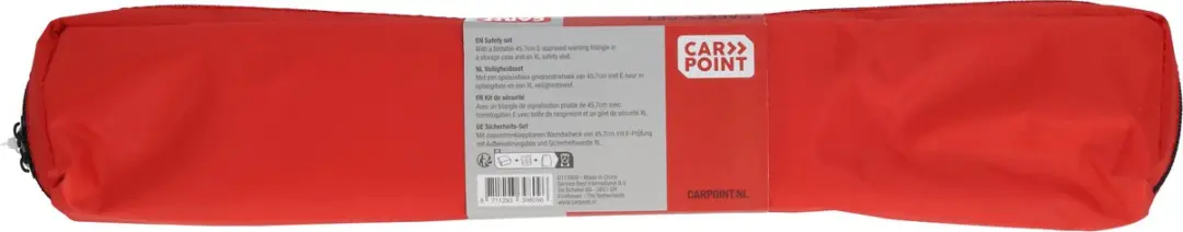Carpoint Gevarendriehoek & Veiligheidsvest - Reflecterend - Rood/Geel - afbeelding 6 van 6
