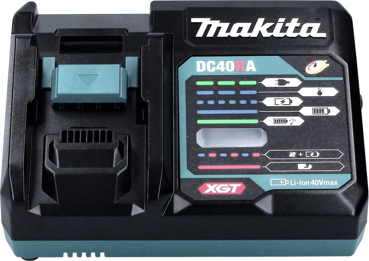 Makita Power Source Kit 40V - 4x BL4040 4.0Ah + DC40RA Snellader