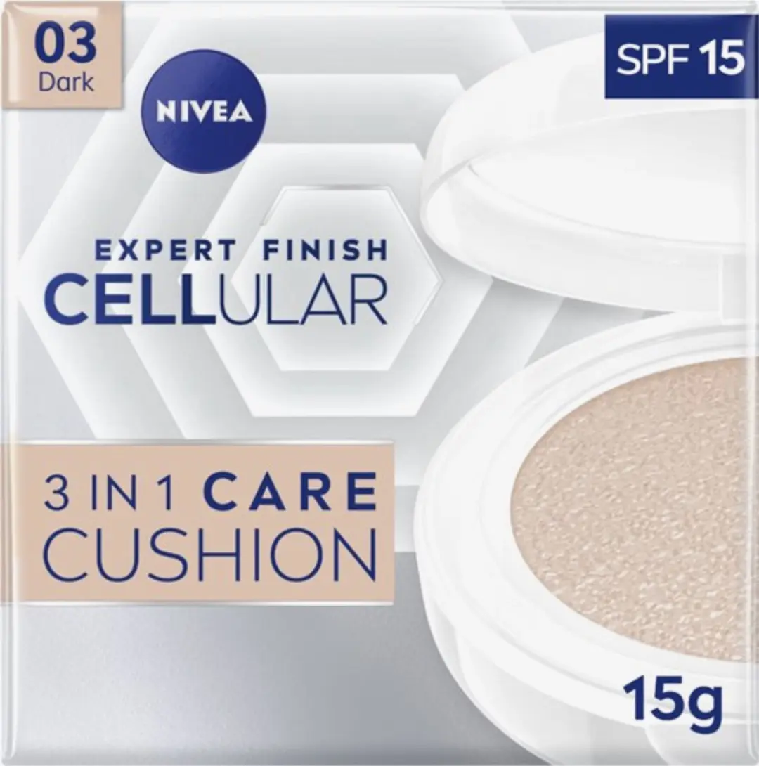 NIVEA Hyaluron Cellular Filler 3in1 Care Cushion Medium Dark
