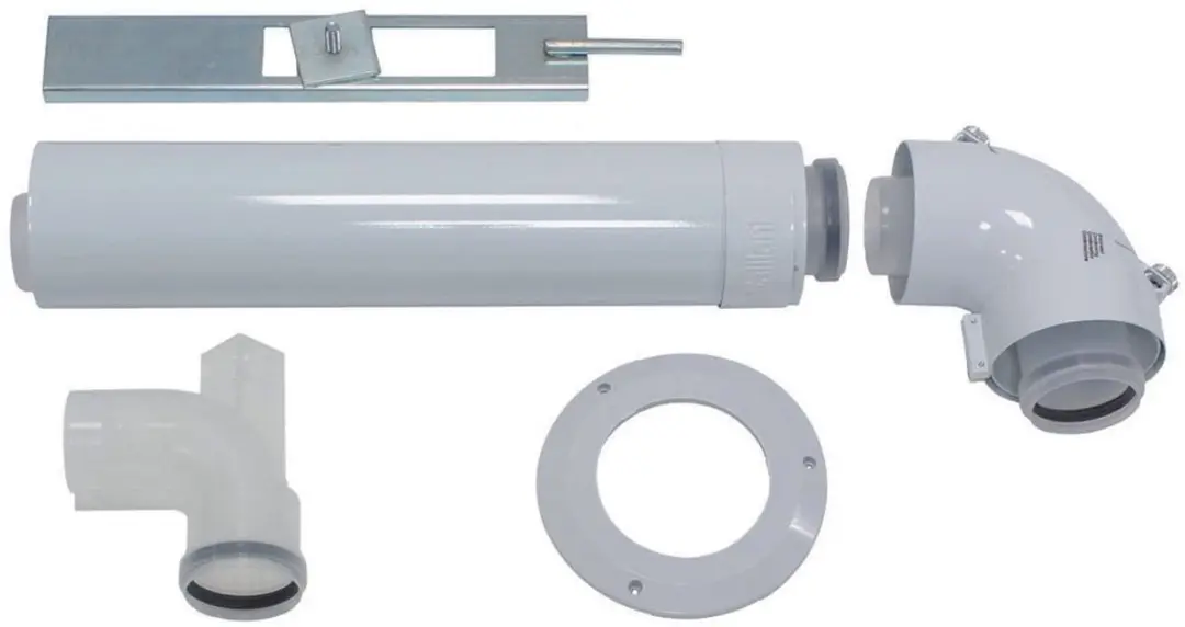 Vaillant Basis Aansluit-set Rookgasafvoer PP 60/100mm
